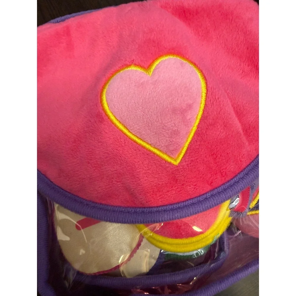 Melissa & Doug Pretty Purse Fill and Spill‎ Soft Plush Baby Toy Set Pink Heart
